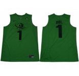 Oregon Ducks #1 Bol Bol Apple Green Limited Stitched College Basketball Jersey