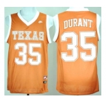 Texas Longhorns Kevin Durant #35 Burnt Orange College Basketball Jersey