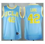 UCLA Bruins #42 Kevin Love Blue College Basketball Jersey