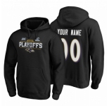 Men Baltimore Ravens Customized Hoodie 002