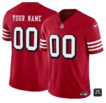 Men's San Francisco 49ers Customized Scarlet 2023 F.U.S.E. Vapor Untouchable Alternate Limited Football Stitched Jersey