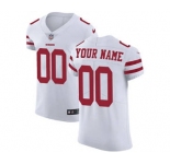 Men's San Francisco 49ers Customized White Vapor Untouchable Custom Elite Football Jersey