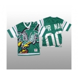 Men's Philadelphia Eagles Custom Green Mitchell & Nell Big Face Fashion Limited Football Jersey