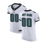 Men's Philadelphia Eagles Customized White Vapor Untouchable Custom Elite Football Jersey
