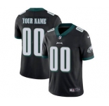 Youth Philadelphia Eagles Customized Black Alternate Custom Football Jersey
