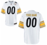 Nike Men's Pittsburgh Steelers Customized Game White Jersey