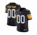 Youth Pittsburgh Steelers Customized Black Alternate Custom Football Jersey
