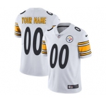 Youth Pittsburgh Steelers Customized White Custom Football Jersey