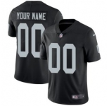 Men's Las Vegas Raiders Customized Black Team Color Stitched Vapor Untouchable Limited Football Jersey