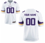 Nike Men's Minnesota Vikings Customized White Game Jersey
