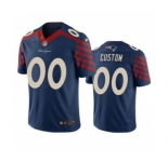 Men's Patriots Customized Vapor Limited City Edition Navy Jersey