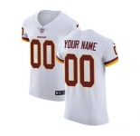 Men's Washington Redskins Customized White Vapor Untouchable Custom Elite Football Jersey