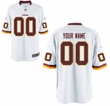 Nike Men's Washington Redskins Customized Game White Jersey