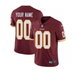 Youth Washington Redskins Customized Burgundy Red Team Color Custom Football Jersey