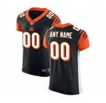 Men's Cincinnati Bengals Customized Black Team Color Vapor Untouchable Custom Elite Football Jersey