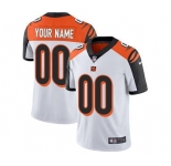 Youth Cincinnati Bengals Customized White Custom Football Jersey