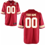 Men's Kansas City Chiefs Nike Red Custom Game Jersey