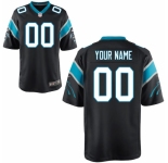 Men's Carolina Panthers Nike Black Custom Game Jersey