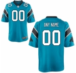 Mens Carolina Panthers Nike Blue Customized Alternate Game Jersey