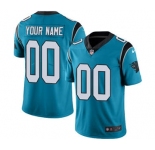 Youth Carolina Panthers Customized Blue Alternate Custom Football Jersey