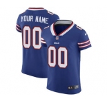 Men's Buffalo Bills Customized Royal Blue Team Color Vapor Untouchable Custom Elite Football Jersey