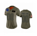 Women's Buffalo Bills Customized Camo 2019 Salute to Service Limited Jersey