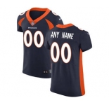 Men's Denver Broncos Customized Navy Blue Alternate Vapor Untouchable Custom Elite Football Jersey