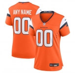 Women's Denver Broncos Active Player Custom Orange 2024 Stitched Jersey