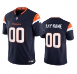 Youth Denver Broncos Active Player Custom Navy 2024 F.U.S.E. Alternate Vapor Limited Football Stitched Jersey
