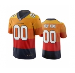 Men's Cardinals Customized Vapor Limited City Edition Sunset Orange Jersey