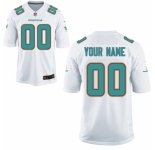 Nike Men's Miami Dolphins Customized White Game Jersey