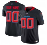 Men's Houston Texans Active Player Custom Navy 2024 2nd Alternate F.U.S.E Vapor Football Stitched Jersey
