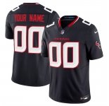 Men's Houston Texans Active Player Custom Navy 2024 F.U.S.E Vapor Football Stitched Jersey