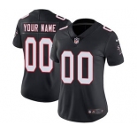 Women's Atlanta Falcons Black Alternate Customized Jersey