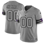 Nike Giants Customized 2019 Gray Gridiron Gray Vapor Untouchable Limited Jersey