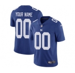 Youth New York Giants Customized Royal Blue Team Color Custom Football Jersey
