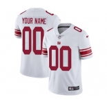 Youth New York Giants Customized White Custom Football Jersey