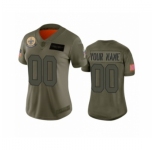 Women's New Orleans Saints Customized Camo 2019 Salute to Service Limited Jersey