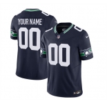 Men's Seattle Seahawks Active Player Custom 2023 F.U.S.E. Navy Limited Football Stitched Jersey