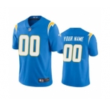 Men's Chargers Custom Powder Blue 2020 Football Stitched Vapor Limited Jersey