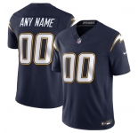 Men's Los Angeles Chargers Active Player Custom Navy 2025 F.U.S.E. Alternate Vapor Limited Football Stitched Jersey