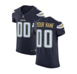 Men's Los Angeles Chargers Customized Navy Blue Team Color Vapor Untouchable Custom Elite Football Jersey