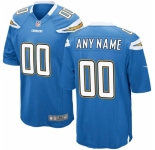 Mens Los Angeles Chargers Nike Powder Blue Customized Alternate Game Jersey