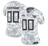 Women's Tennessee Titans Active Player Custom 2024 F.U.S.E Arctic Camo Salute To Service Limited Stitched Football Jersey
