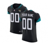Men's Jacksonville Jaguars Customized Black Team Color Vapor Untouchable Custom Elite Football Jersey