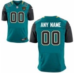 Men's Jacksonville Jaguars Nike Teal Custom Elite Jersey