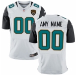 Men's Jacksonville Jaguars Nike White Custom Elite Jersey