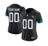 Women's Jacksonville Jaguars Black Home Customized Jersey