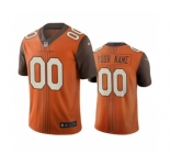 Men's Browns Customized Vapor Limited City Edition Brown Jersey