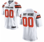 Nike Men's Cleveland Browns Customized White Game Jersey